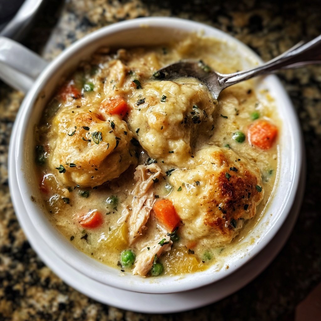 Comfort Food Chicken And Dumplings