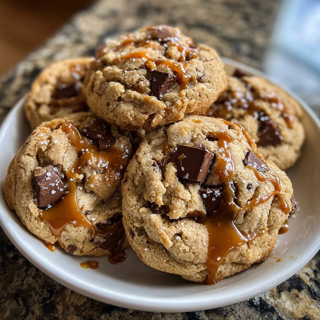 Salted Caramel Chocolate Cookies: Perfectly Sweet and Savory