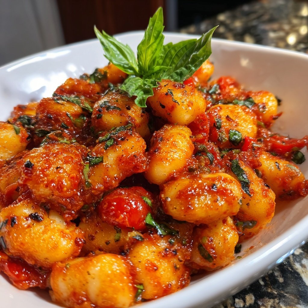 Sunday Tomato Basil Gnocchi
