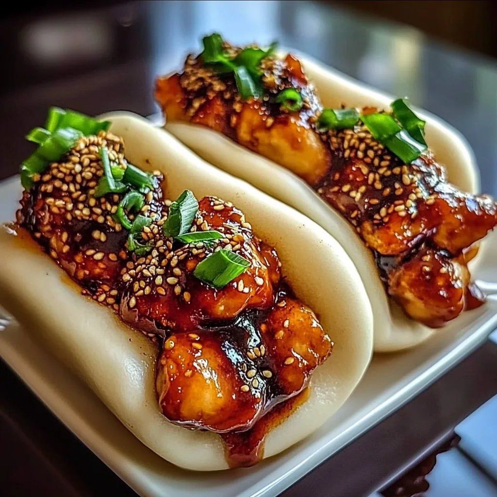 Korean Chicken Bao Buns – Spicy, Sticky & Seriously Soft!