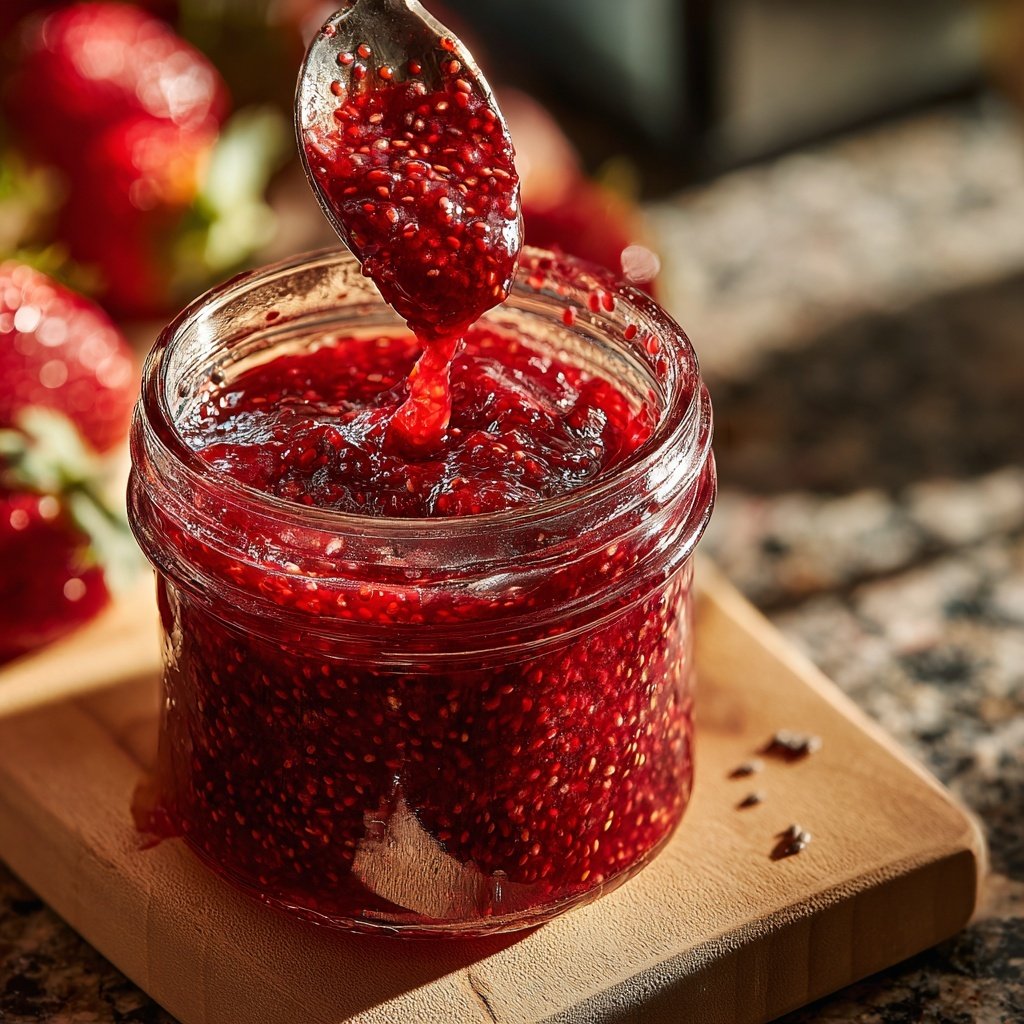 Easy Strawberry Chia Jam