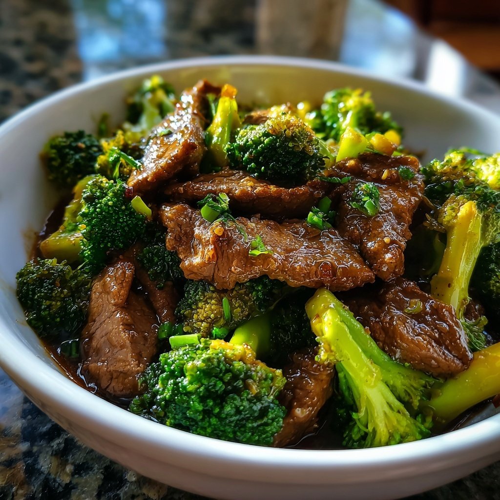Easy Beef and Broccoli Recipe (Better than takeout!)