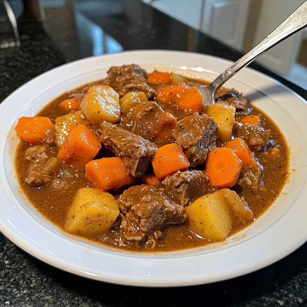 Beef Stew With Carrots and Potatoes