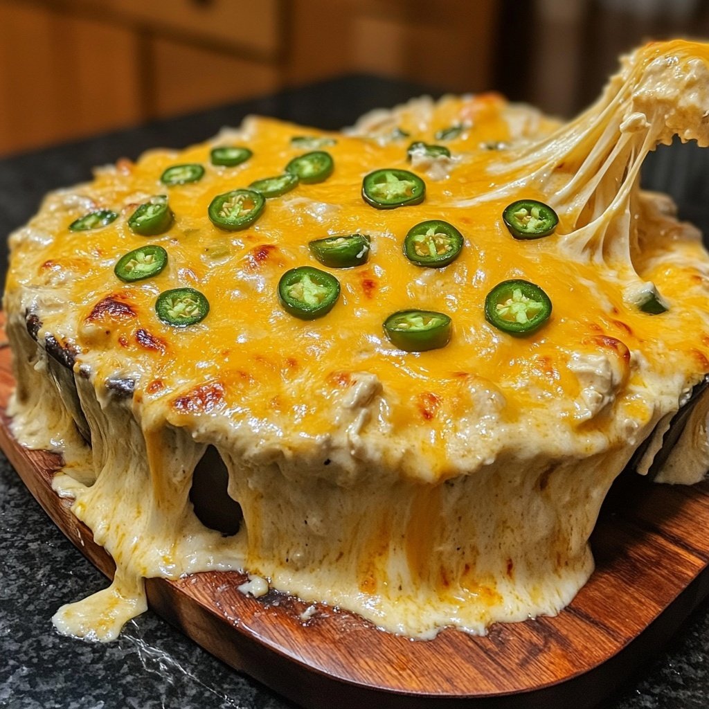 Dump-and-Go Crockpot Chicken Queso Dip